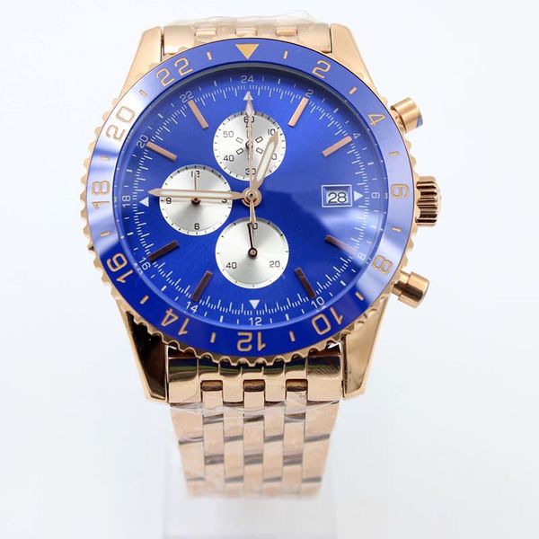 br superocean mens watches chronograph quartz battery 1884 ceramic bezel blue dial gold steel band outdoor wristwatches men watch, Slivery;brown
br superocean mens watches chronograph quartz battery 1884 ceramic bezel blue dial gold steel band outdoor wristwatches men watch, Slivery;brown