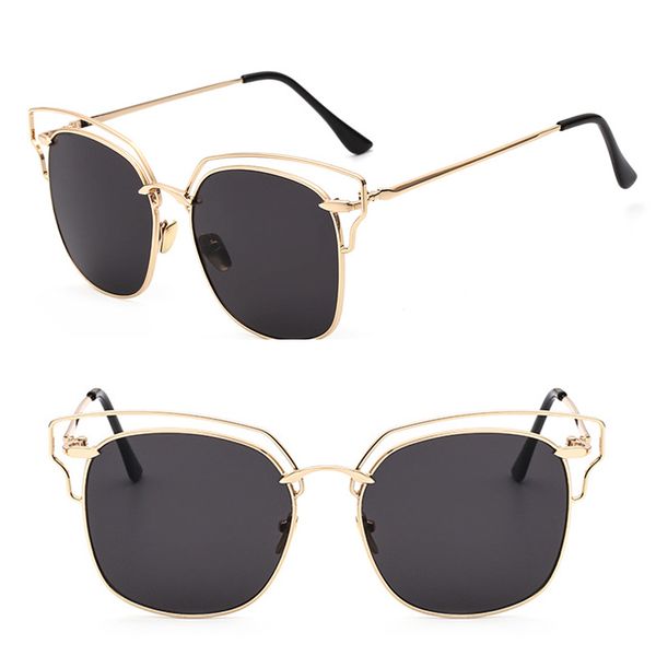 2019 new cateye sunglasses women brand fashion twin beam sunglasses double-deck alloy frame uv400 ins san0, White;black
2019 new cateye sunglasses women brand fashion twin beam sunglasses double-deck alloy frame uv400 ins san0, White;black