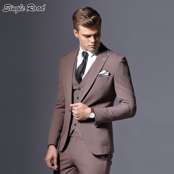 single road men's classic suit 2019 groom suit large dresses latest coat pant designs slim fit tuxedo wedding man suits sr18, White;black
single road men's classic suit 2019 groom suit large dresses latest coat pant designs slim fit tuxedo wedding man suits sr18, White;black