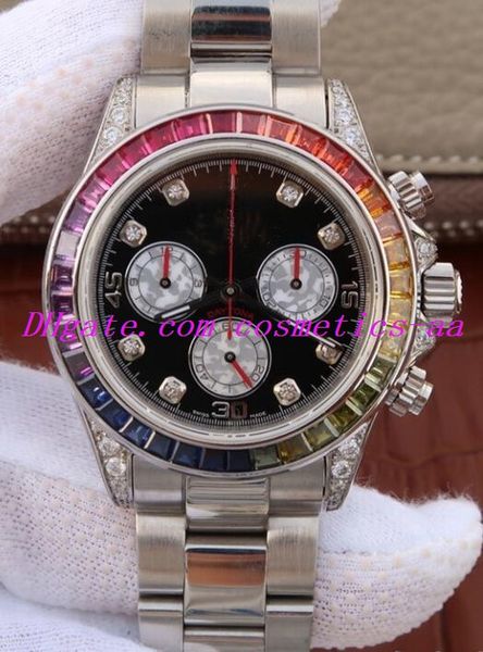 luxury watch 2 style mens diamond dial for 116598 116599 rbow black/gold diamond hour markers 40mm automatic fashion men's watches wris, Slivery;brown
luxury watch 2 style mens diamond dial for 116598 116599 rbow black/gold diamond hour markers 40mm automatic fashion men's watches wris, Slivery;brown