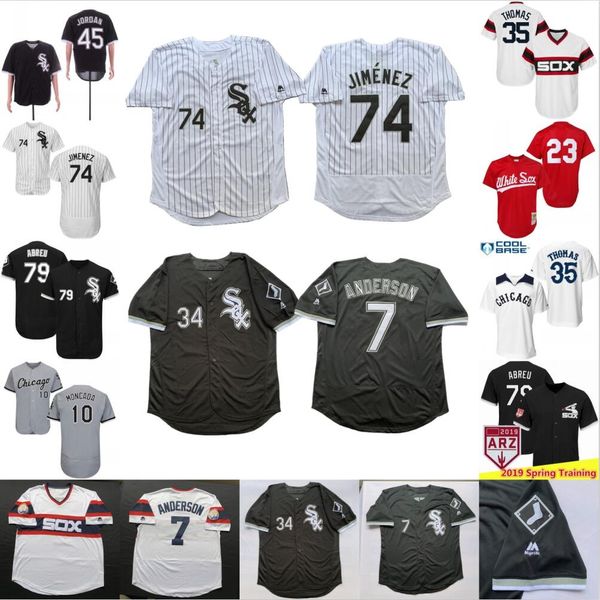 Chicago Custom White Sox Jersey Lucas Giolito Jose Abreu Tim Anderson Yoan Moncada James McCann Frank Thomas Eloy Jimenez Michael Kopech
Chicago Custom White Sox Jersey Lucas Giolito Jose Abreu Tim Anderson Yoan Moncada James McCann Frank Thomas Eloy Jimenez Michael Kopech