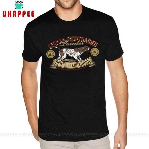 german shorthaired pointer gsp kurzhaar wholesale t shirts big size mens stylish shirt, White;black 
german shorthaired pointer gsp kurzhaar wholesale t shirts big size mens stylish shirt, White;black