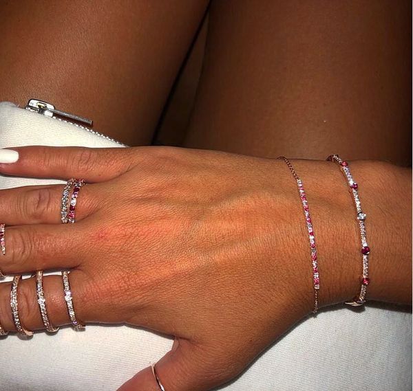 rose gold silver plated red white cubic zirconia band open cuff bangle bracelet for women fashion, Golden;silver
rose gold silver plated red white cubic zirconia band open cuff bangle bracelet for women fashion, Golden;silver