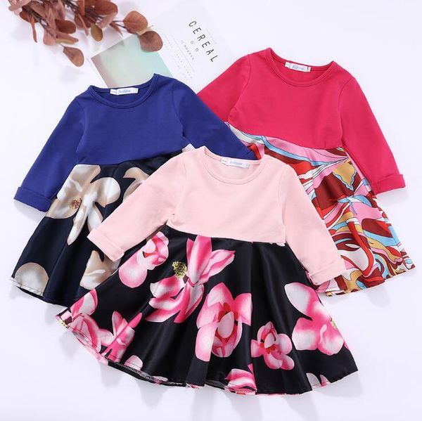 baby girls dresses kids floral printed dress children long sleeve patchwork princess dress spring autumn casual boutique clothes ypc622, Red;yellow
baby girls dresses kids floral printed dress children long sleeve patchwork princess dress spring autumn casual boutique clothes ypc622, Red;yellow