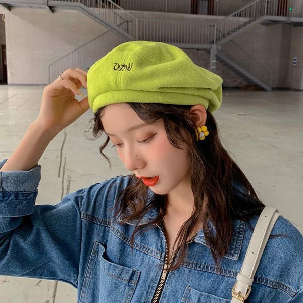 letter embroidery fleece women beret fashion casual adjust hats woman autumn winter accessary, Blue;gray
letter embroidery fleece women beret fashion casual adjust hats woman autumn winter accessary, Blue;gray