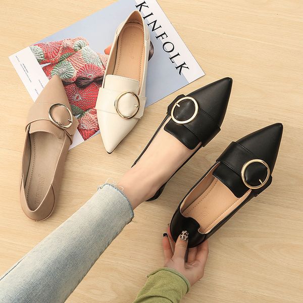 shoes british style casual female sneakers pointed toe elegant large size women flats preppy new nurse big size dress basic, Black
shoes british style casual female sneakers pointed toe elegant large size women flats preppy new nurse big size dress basic, Black