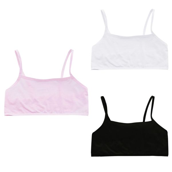 puberty teenage girl cotton underwear student brassiere training bra solid color
puberty teenage girl cotton underwear student brassiere training bra solid color