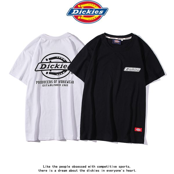 dickies women mens designer t shirts 100%cotton short sleeve t shirt summer fashion letter printing men tee couples wear
dickies women mens designer t shirts 100%cotton short sleeve t shirt summer fashion letter printing men tee couples wear