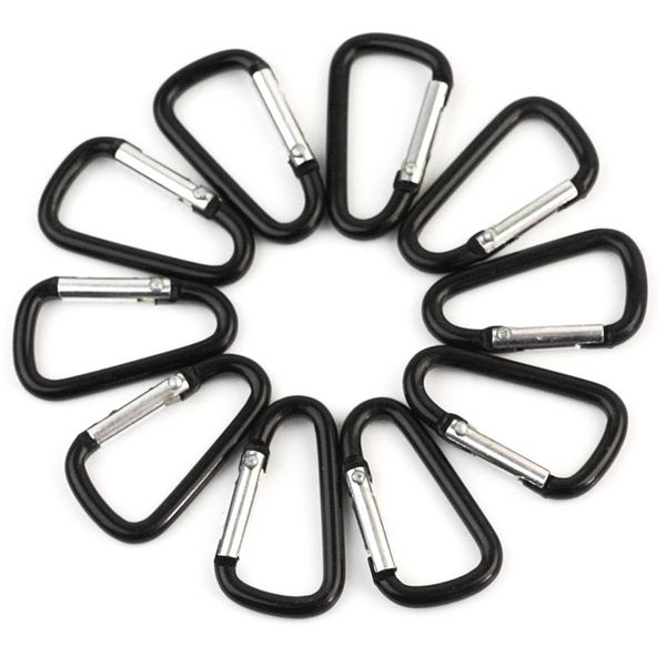 *black aluminum alloy d carabiner spring snap clip hooks keychain climbing mountaineering deduction keyrings chains aluminum climbing ropes
*black aluminum alloy d carabiner spring snap clip hooks keychain climbing mountaineering deduction keyrings chains aluminum climbing ropes