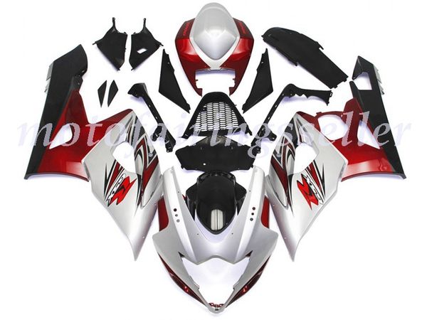 new abs plastic fairings kit fit for suzuki gsxr1000 2005 2006 gsxr1000 05 06 injection mold gloss white style with silver hints and bronze
new abs plastic fairings kit fit for suzuki gsxr1000 2005 2006 gsxr1000 05 06 injection mold gloss white style with silver hints and bronze