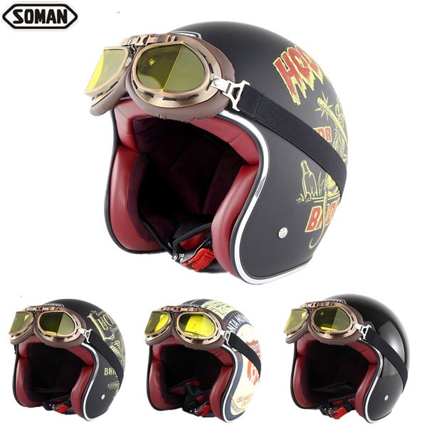 retro chopper helmet dot oepn face casque vintage capacete for scooter moto summer men women breathable motorcycle helmets 
retro chopper helmet dot oepn face casque vintage capacete for scooter moto summer men women breathable motorcycle helmets