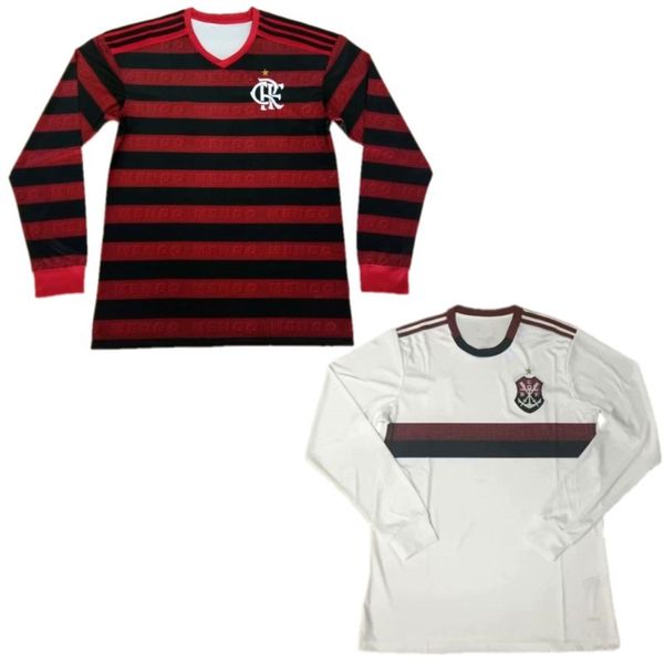 2020 flamengo long sleeve soccer jersey #9 gabriel b. #27 b. henrique uniform 19/20 diego de arrascaet long sleeve football shirt, Black;yellow 
2020 flamengo long sleeve soccer jersey #9 gabriel b. #27 b. henrique uniform 19/20 diego de arrascaet long sleeve football shirt, Black;yellow