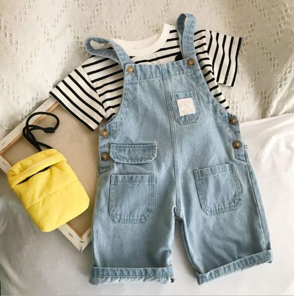 2020 new style girls boys denim overalls summer fashion kids shorts 2-7 years ho976, Blue
2020 new style girls boys denim overalls summer fashion kids shorts 2-7 years ho976, Blue