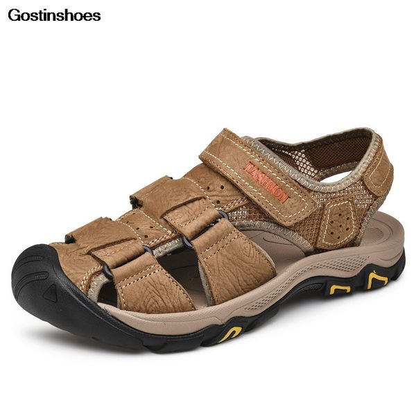 mens sandles sandalia hombre cow leather closed toe cowhide shoes fashion zapatos hombre men summer sandals, Black
mens sandles sandalia hombre cow leather closed toe cowhide shoes fashion zapatos hombre men summer sandals, Black