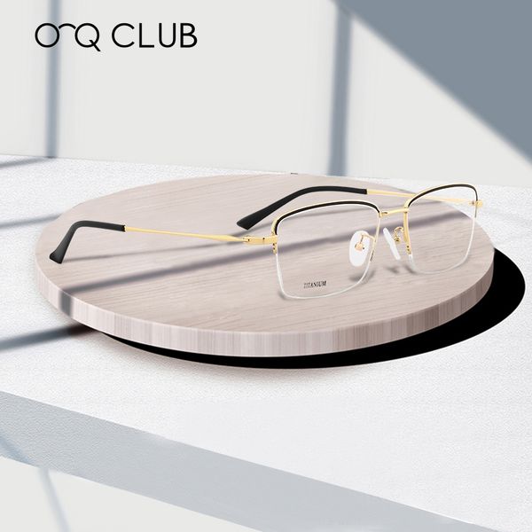 o-q club titanium glasses frame men ultralight male prescription eyeglasses women 2020 half myopia optical frame korean eyewear, Black
o-q club titanium glasses frame men ultralight male prescription eyeglasses women 2020 half myopia optical frame korean eyewear, Black