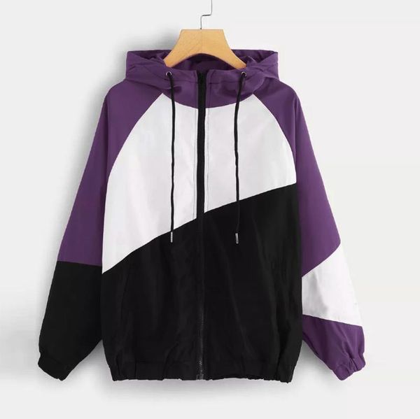 jacket women 2020 long sleeve patchwork thin skinsuits windbreaker hooded women's jackets coats chaquetas mujer high quality, Black;brown
jacket women 2020 long sleeve patchwork thin skinsuits windbreaker hooded women's jackets coats chaquetas mujer high quality, Black;brown