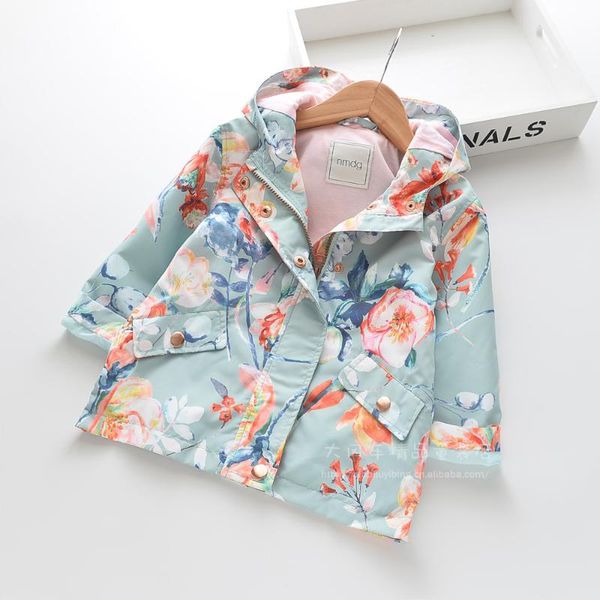 girl flowers coats 2020 fall kids trench coat fashion high-grade children girls print hooded coats kids autumn clothing, Blue;gray
girl flowers coats 2020 fall kids trench coat fashion high-grade children girls print hooded coats kids autumn clothing, Blue;gray