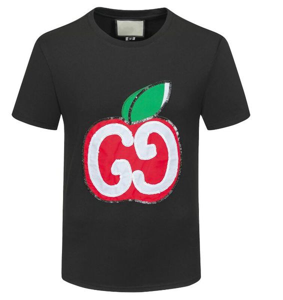fashion letter pattern t-shirts men luxury designers tshirt 2020 summer streetwear hip hop tee casual cotton tees shirt m-4xl, Black;brown