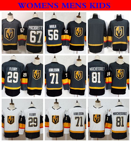 2018 womens vegas golden knights 29 marc-andre fleury 71 karlsson 88 schmidt 67 max pacioretty 56 erik haula 81 marchessault hockey jerseys, Black;red
2018 womens vegas golden knights 29 marc-andre fleury 71 karlsson 88 schmidt 67 max pacioretty 56 erik haula 81 marchessault hockey jerseys, Black;red
