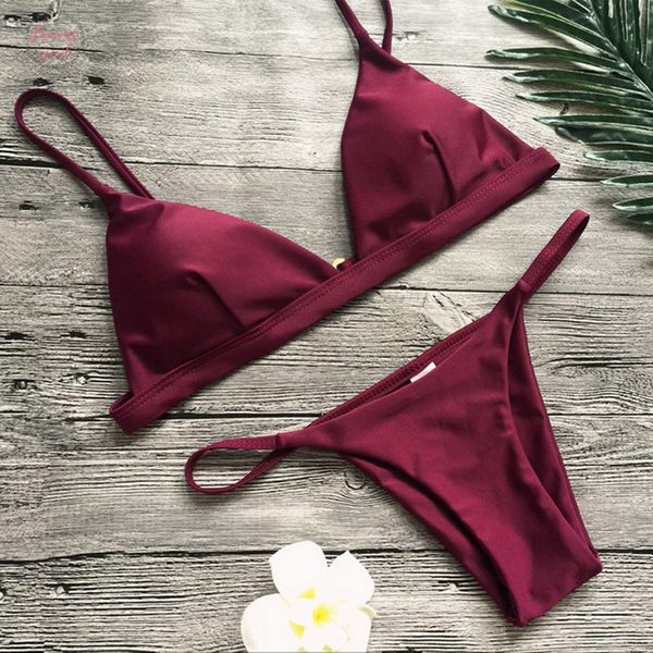 2019 women micro bikini set push up swimwear solid beach bathing suit brazilian thong swimsuit for bikini swim suit femme, White;black
2019 women micro bikini set push up swimwear solid beach bathing suit brazilian thong swimsuit for bikini swim suit femme, White;black