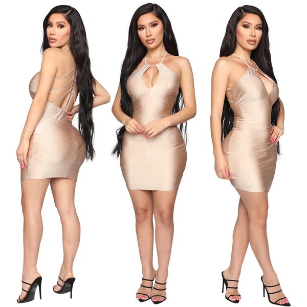 cross-border special for ebay2019 european and american womens drilling nightclub skirt dress, White;black
cross-border special for ebay2019 european and american womens drilling nightclub skirt dress, White;black