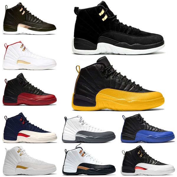 jumpman 12 12s mens trainer basketball shoes dark grey university gold reverse taxi black sports sneakers size 40-47
jumpman 12 12s mens trainer basketball shoes dark grey university gold reverse taxi black sports sneakers size 40-47