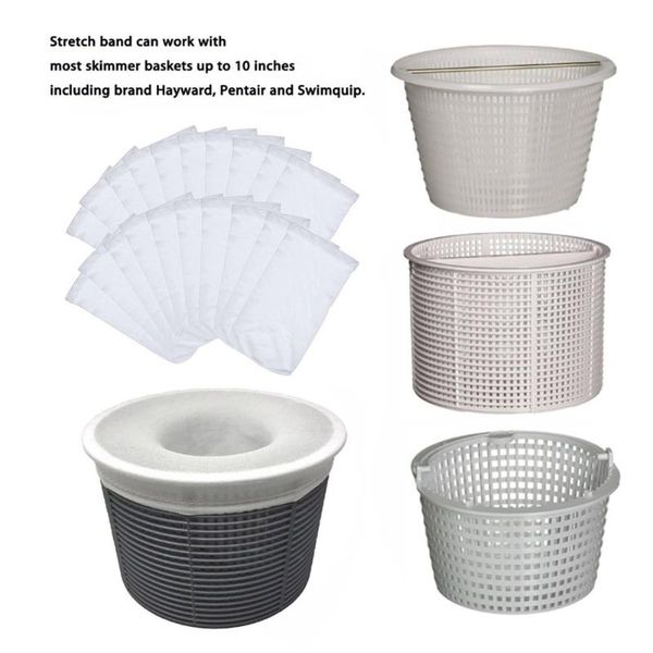5/10/20pcs/set filter storage pool skimmer socks nylon swimming pool filter socks for baskets skimmers white pools accessories
5/10/20pcs/set filter storage pool skimmer socks nylon swimming pool filter socks for baskets skimmers white pools accessories