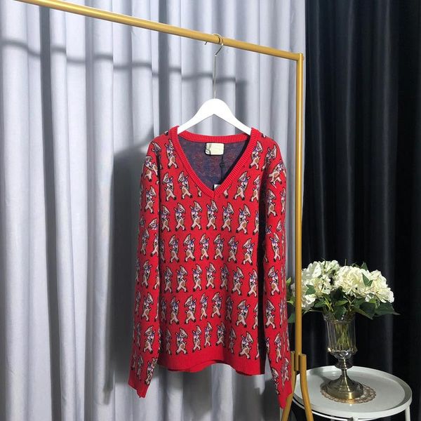 2019 early spring new women sweaters cartoon pictures luxury sweater womens v-neck casual sweater pull femme, White;black
2019 early spring new women sweaters cartoon pictures luxury sweater womens v-neck casual sweater pull femme, White;black