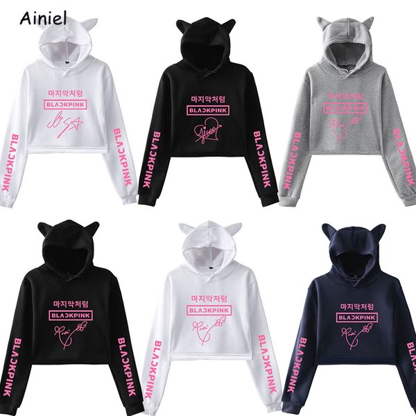 blackpink hoodies sweatshirts clothing harajuku fashion female autumn cropped k-pops harajuku short women girls, Black
blackpink hoodies sweatshirts clothing harajuku fashion female autumn cropped k-pops harajuku short women girls, Black