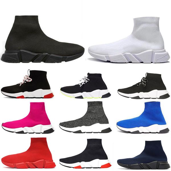 new classic designer speed trainer men women high sock shoes black blue red solid luxury fashion boots trainers runner walking sneakers
new classic designer speed trainer men women high sock shoes black blue red solid luxury fashion boots trainers runner walking sneakers