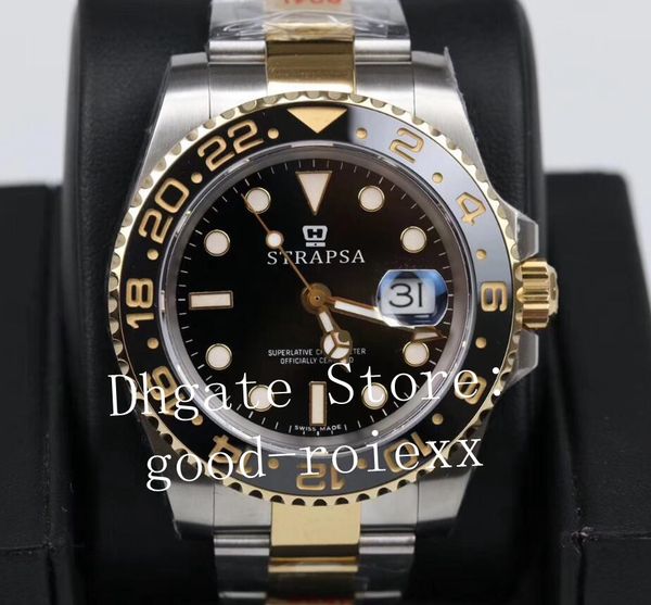 Luxury men 039 automatic eta 2836 gm factory watch real wrapped 14k gold never fade 904l teel ceramic men gmt ii 116713 ln ma ter watche
Luxury men 039 automatic eta 2836 gm factory watch real wrapped 14k gold never fade 904l teel ceramic men gmt ii 116713 ln ma ter watche