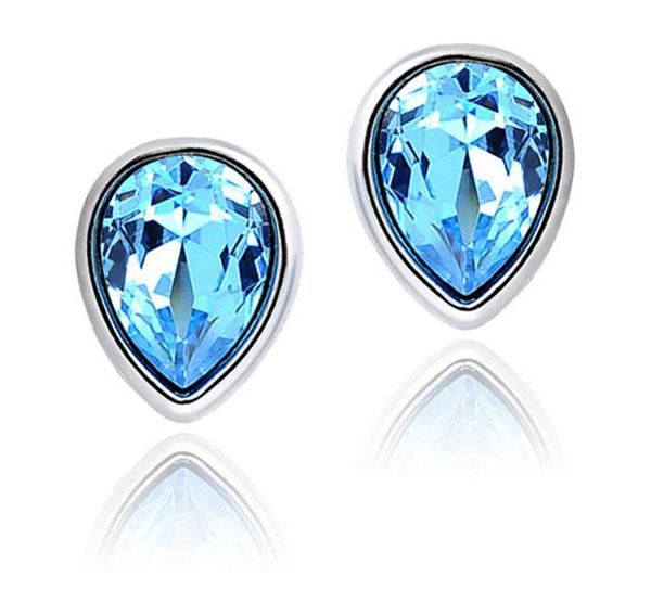 light blue austrian crystal stud earrings sapphire jewelry sterling silver 925 water drop stud earrings 20pcs/lot mxza high quality, Golden;silver
light blue austrian crystal stud earrings sapphire jewelry sterling silver 925 water drop stud earrings 20pcs/lot mxza high quality, Golden;silver