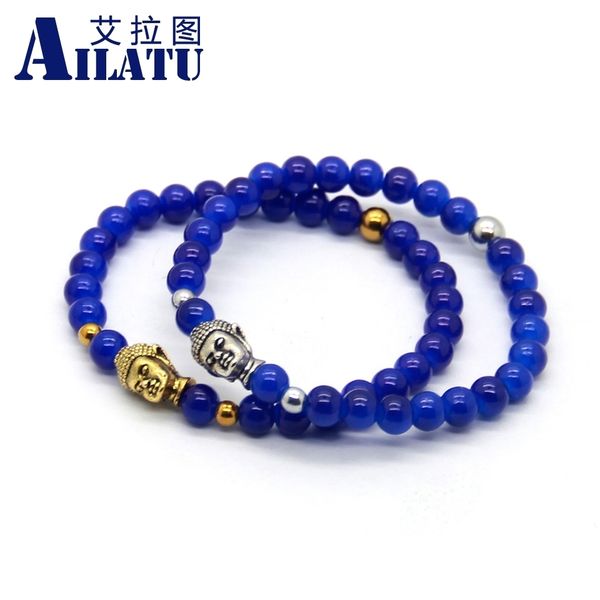 ailatu promotion fashion jewelry beaded buddha blue stone bracelet wholesale, Golden;silver
ailatu promotion fashion jewelry beaded buddha blue stone bracelet wholesale, Golden;silver