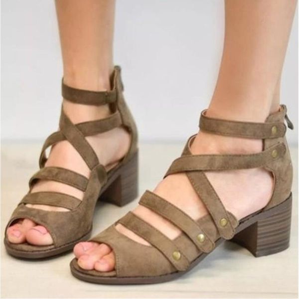 doratasia 2020 dropship big size 43 chunky heels woman shoes gladiator summer sandals women, Black 
doratasia 2020 dropship big size 43 chunky heels woman shoes gladiator summer sandals women, Black