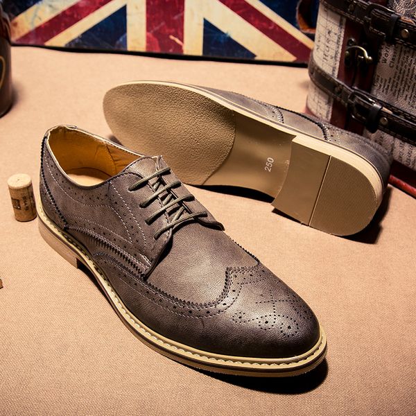 fashion british style flats mens shoes 2019 leather brogue shoes men casual classic business formal wedding dress oxfords hv-022, Black
fashion british style flats mens shoes 2019 leather brogue shoes men casual classic business formal wedding dress oxfords hv-022, Black