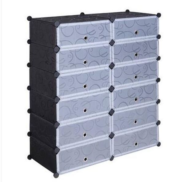 wholesales 12 cubes shoe rack diy plastic storage organizer modular closet cabinet storage drawers
wholesales 12 cubes shoe rack diy plastic storage organizer modular closet cabinet storage drawers