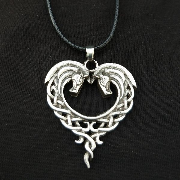 horse with endless knots irish jewelry heart shaped pendant couple necklace men women couples accessories, Silver
horse with endless knots irish jewelry heart shaped pendant couple necklace men women couples accessories, Silver