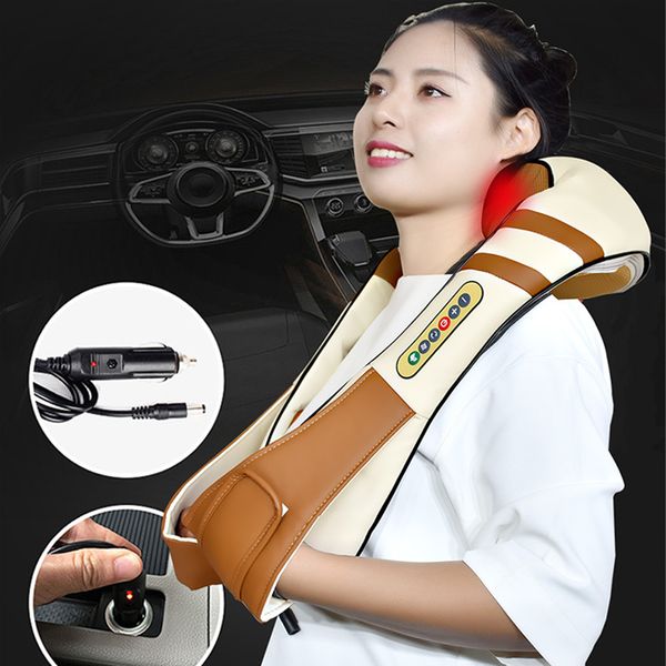 4d electrical shiatsu kneading massage body neck and back massager infrared car home gift health care massageador massagem
4d electrical shiatsu kneading massage body neck and back massager infrared car home gift health care massageador massagem