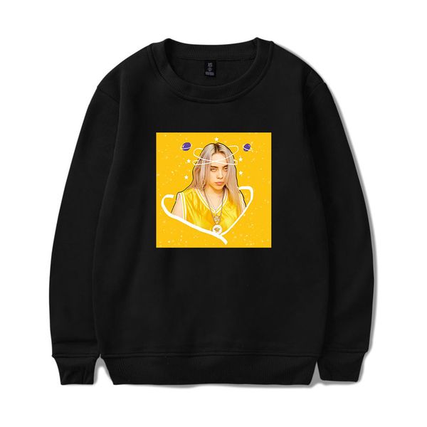 european and american street round neck billie eilish pullover men women lovers wear wild billie eilish o neck sweatshirt 4xl, Black
european and american street round neck billie eilish pullover men women lovers wear wild billie eilish o neck sweatshirt 4xl, Black