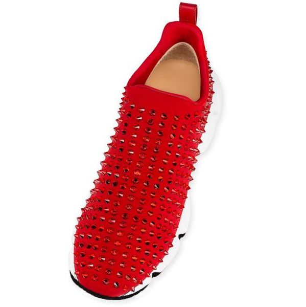 donna sock studded spikes sneakers red bottom mens womens spikes studded shoes size35-46, Black
donna sock studded spikes sneakers red bottom mens womens spikes studded shoes size35-46, Black