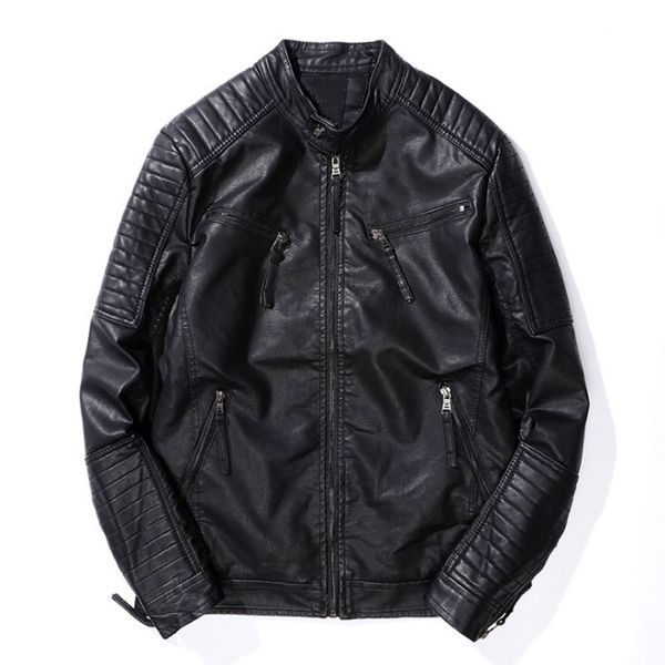 new brand motorcycle jacket male slim fit black biker leather jackets coats men autumn clothing zipper pu leather jacket
new brand motorcycle jacket male slim fit black biker leather jackets coats men autumn clothing zipper pu leather jacket