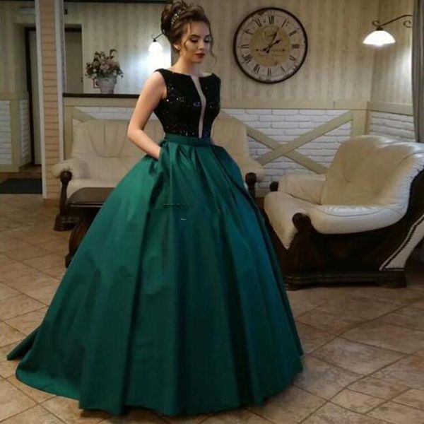 arabic dubai style dark green evening dresses jewel neck sequined bow tie abenkleider formal gown satin sweep train evening gowns belt, Black;red
arabic dubai style dark green evening dresses jewel neck sequined bow tie abenkleider formal gown satin sweep train evening gowns belt, Black;red