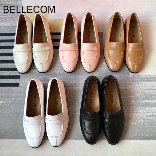 bellecom fall new genuine leather flat-soled platform women flat shoes woman autumn shallow mouth comfortable single shoes, Black
bellecom fall new genuine leather flat-soled platform women flat shoes woman autumn shallow mouth comfortable single shoes, Black