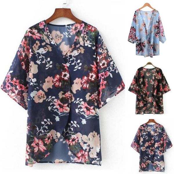 chiffon floral print beach cover up kimono women sheer loose cardigan female summer bikini cover up bathing suit ju6, White;black
chiffon floral print beach cover up kimono women sheer loose cardigan female summer bikini cover up bathing suit ju6, White;black
