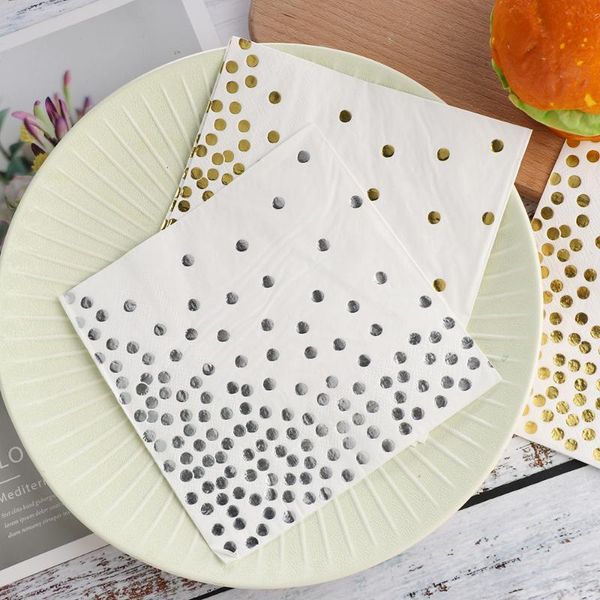 20pcs /lot gold foil dot napkins paper tissue wedding party suppliestable decoration serviettes disposable napkins
20pcs /lot gold foil dot napkins paper tissue wedding party suppliestable decoration serviettes disposable napkins