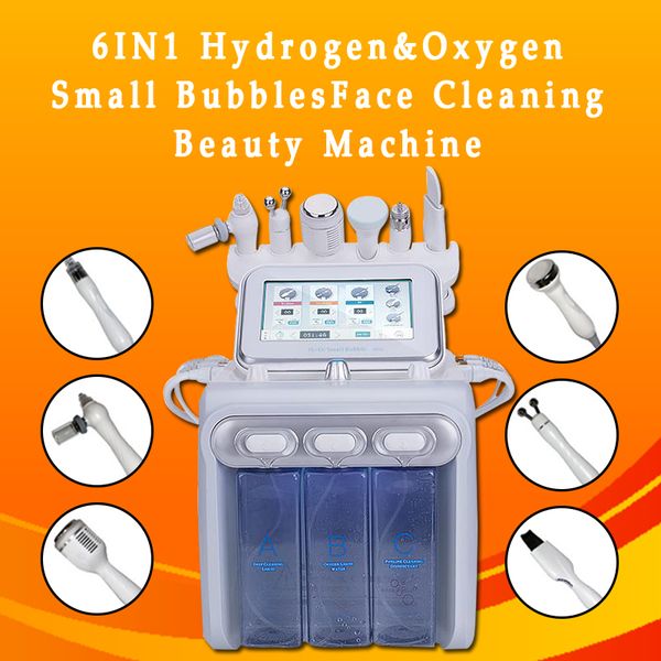 2019 new 6 in 1 aqua hydra facial water dermabrasion h2 o2 oxygen spray with rf lifting spa facial skin deep cleansing machine
2019 new 6 in 1 aqua hydra facial water dermabrasion h2 o2 oxygen spray with rf lifting spa facial skin deep cleansing machine