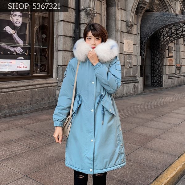 cotton-padded clothes woman 2019 winter self-cultivation within wool keep warm thickening padded drawstring loose coat, Black
cotton-padded clothes woman 2019 winter self-cultivation within wool keep warm thickening padded drawstring loose coat, Black