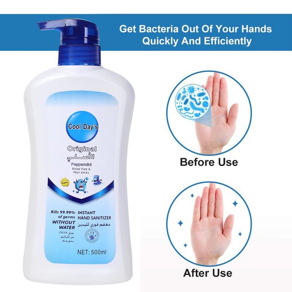 500ml hand sanitizer gel 75% antibacterial gel alcohol non-washing hand disinfection liquid soap portable sterilization anti-bacteria hand
500ml hand sanitizer gel 75% antibacterial gel alcohol non-washing hand disinfection liquid soap portable sterilization anti-bacteria hand