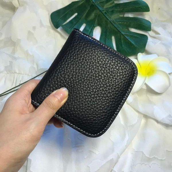 2019 women purse vintage small short leather wallet famous mini female fashion wallets and purse holder, Red;black
2019 women purse vintage small short leather wallet famous mini female fashion wallets and purse holder, Red;black