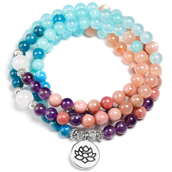 apatite with rhodochrosite natural stone meditation mala 108 beads handmade yoga bracelet women men charm jewelry, Golden;silver
apatite with rhodochrosite natural stone meditation mala 108 beads handmade yoga bracelet women men charm jewelry, Golden;silver
